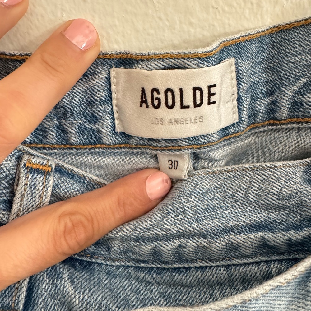 AGOLDE Criss Cross upsized straight jean - Picture 4 of 8